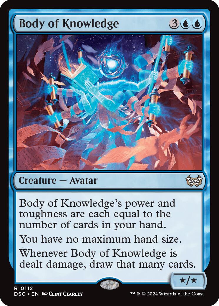 Body of Knowledge [Duskmourn: House of Horror Commander] - Magic: The Gathering - Card Brawlers | Quebec | Canada |