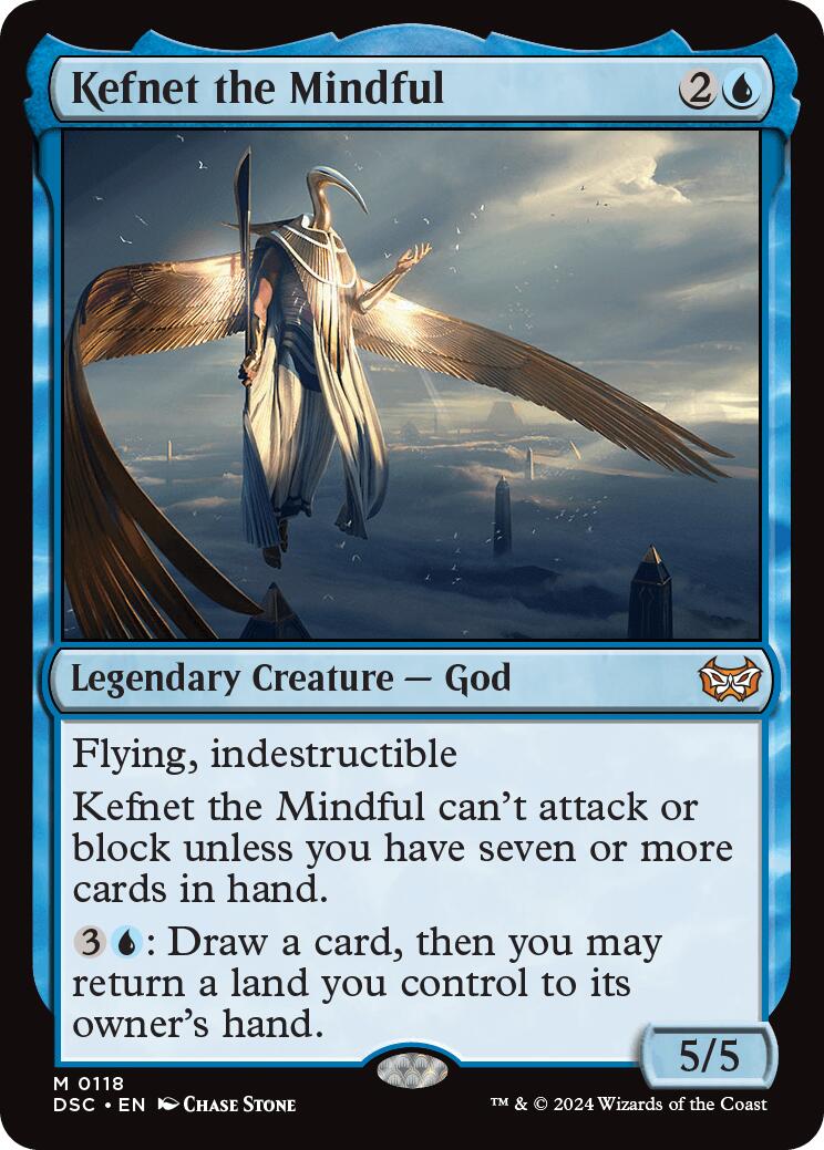 Kefnet the Mindful [Duskmourn: House of Horror Commander] - Magic: The Gathering - Card Brawlers | Quebec | Canada |