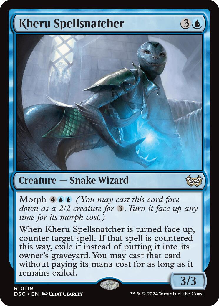 Kheru Spellsnatcher [Duskmourn: House of Horror Commander] - Magic: The Gathering - Card Brawlers | Quebec | Canada |
