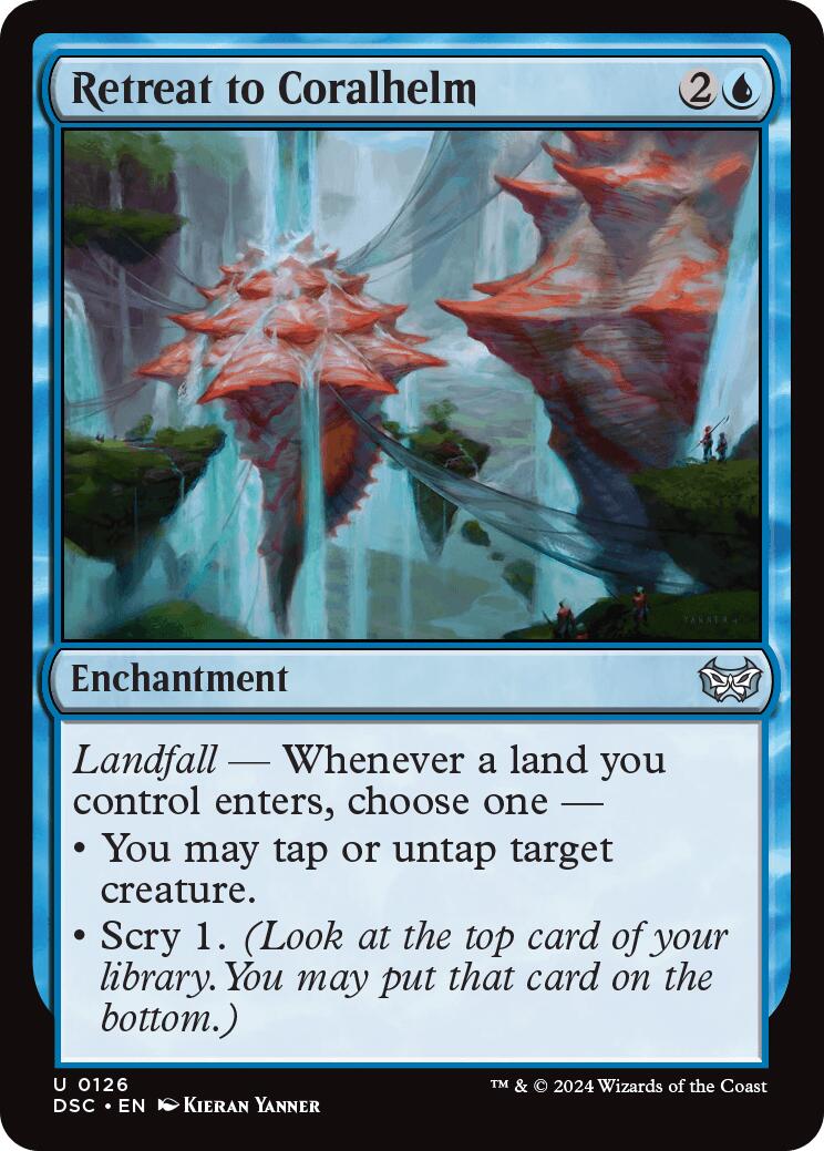 Retreat to Coralhelm [Duskmourn: House of Horror Commander] - Magic: The Gathering - Card Brawlers | Quebec | Canada |