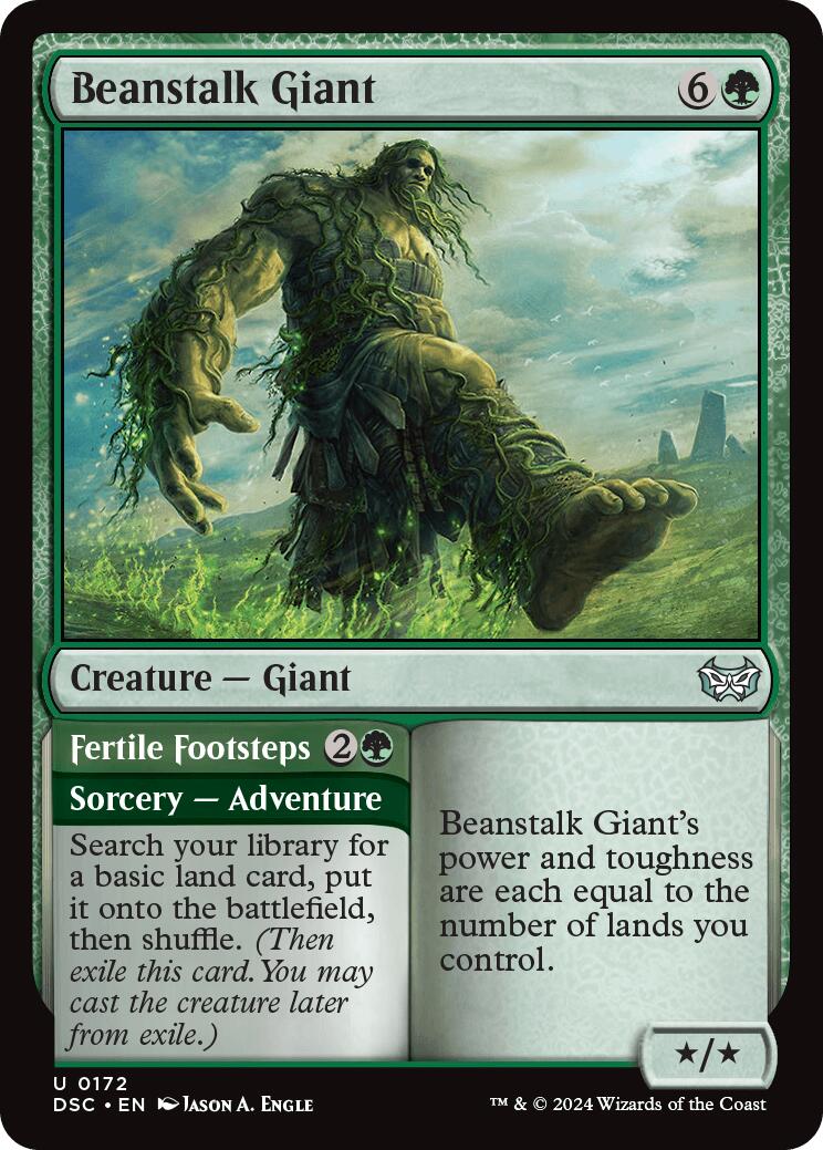 Beanstalk Giant [Duskmourn: House of Horror Commander] - Magic: The Gathering - Card Brawlers | Quebec | Canada |