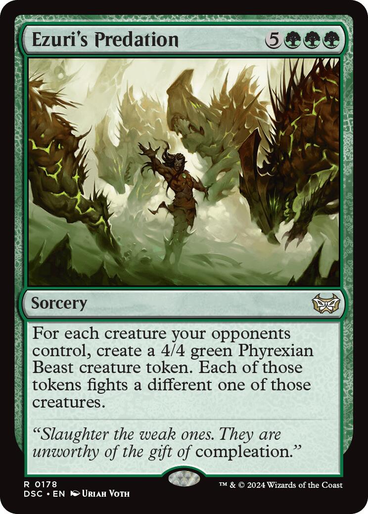 Ezuri's Predation [Duskmourn: House of Horror Commander] - Magic: The Gathering - Card Brawlers | Quebec | Canada |