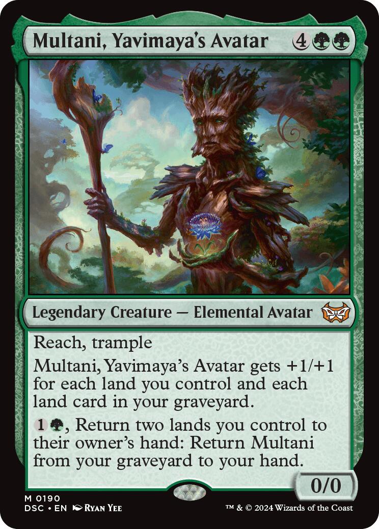 Multani, Yavimaya's Avatar [Duskmourn: House of Horror Commander] - Magic: The Gathering - Card Brawlers | Quebec | Canada |