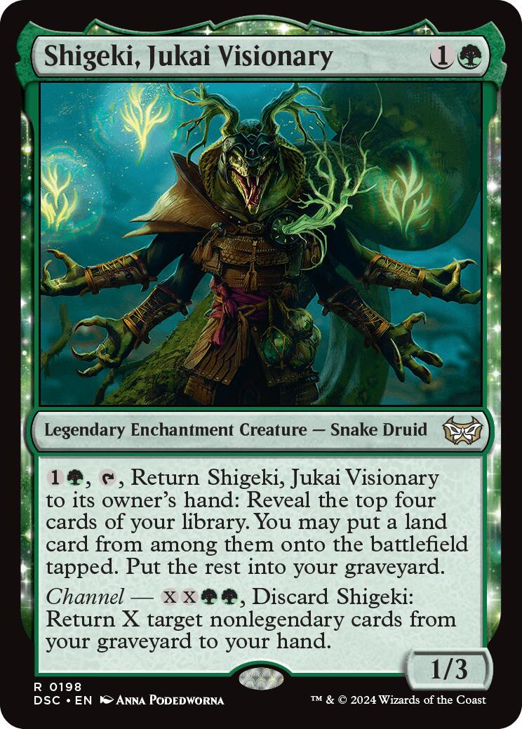 Shigeki, Jukai Visionary [Duskmourn: House of Horror Commander] - Magic: The Gathering - Card Brawlers | Quebec | Canada |