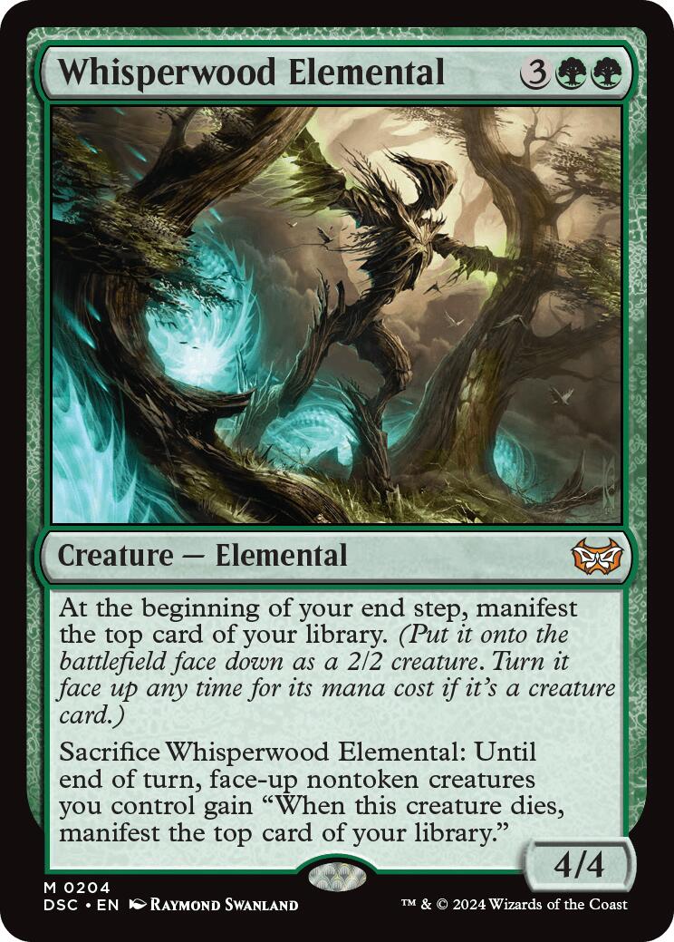 Whisperwood Elemental [Duskmourn: House of Horror Commander] - Magic: The Gathering - Card Brawlers | Quebec | Canada |