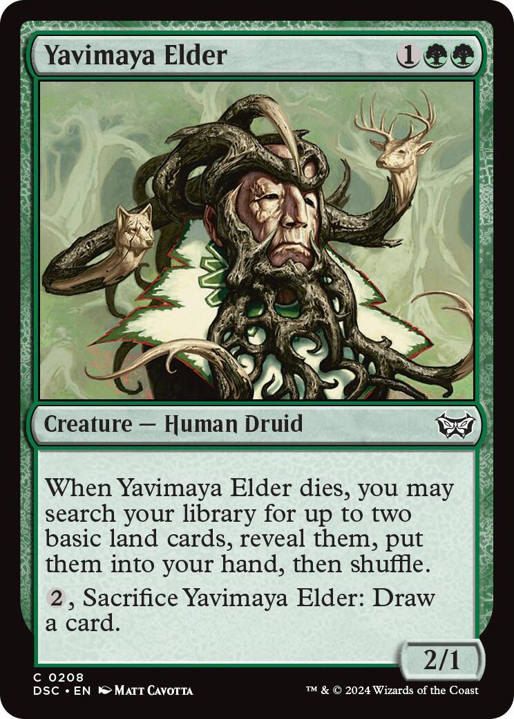 Yavimaya Elder [Duskmourn: House of Horror Commander] - Magic: The Gathering - Card Brawlers | Quebec | Canada |