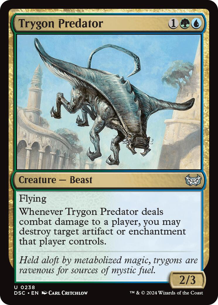 Trygon Predator [Duskmourn: House of Horror Commander] - Magic: The Gathering - Card Brawlers | Quebec | Canada |