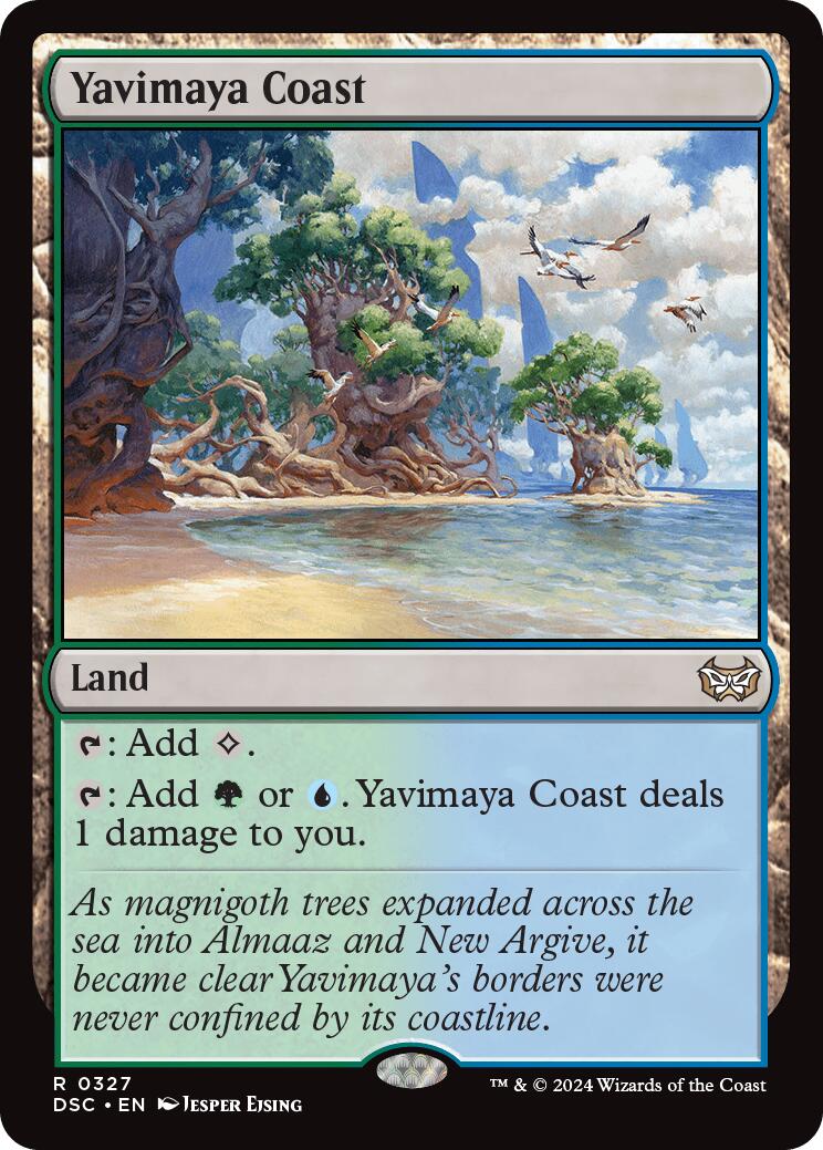 Yavimaya Coast [Duskmourn: House of Horror Commander] - Magic: The Gathering - Card Brawlers | Quebec | Canada |