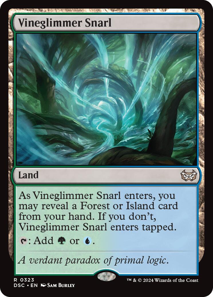 Vineglimmer Snarl [Duskmourn: House of Horror Commander] - Magic: The Gathering - Card Brawlers | Quebec | Canada |