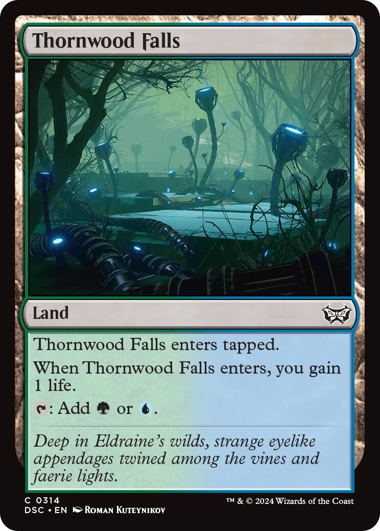 Thornwood Falls [Duskmourn: House of Horror Commander] - Magic: The Gathering - Card Brawlers | Quebec | Canada |