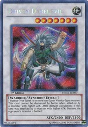 Driven Daredevil [ORCS-EN097] Secret Rare - Yu-Gi-Oh! - Card Brawlers | Quebec | Canada |