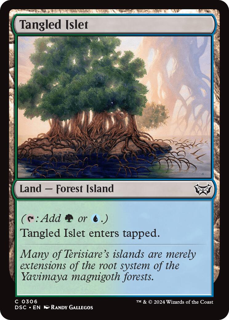 Tangled Islet [Duskmourn: House of Horror Commander] - Magic: The Gathering - Card Brawlers | Quebec | Canada |
