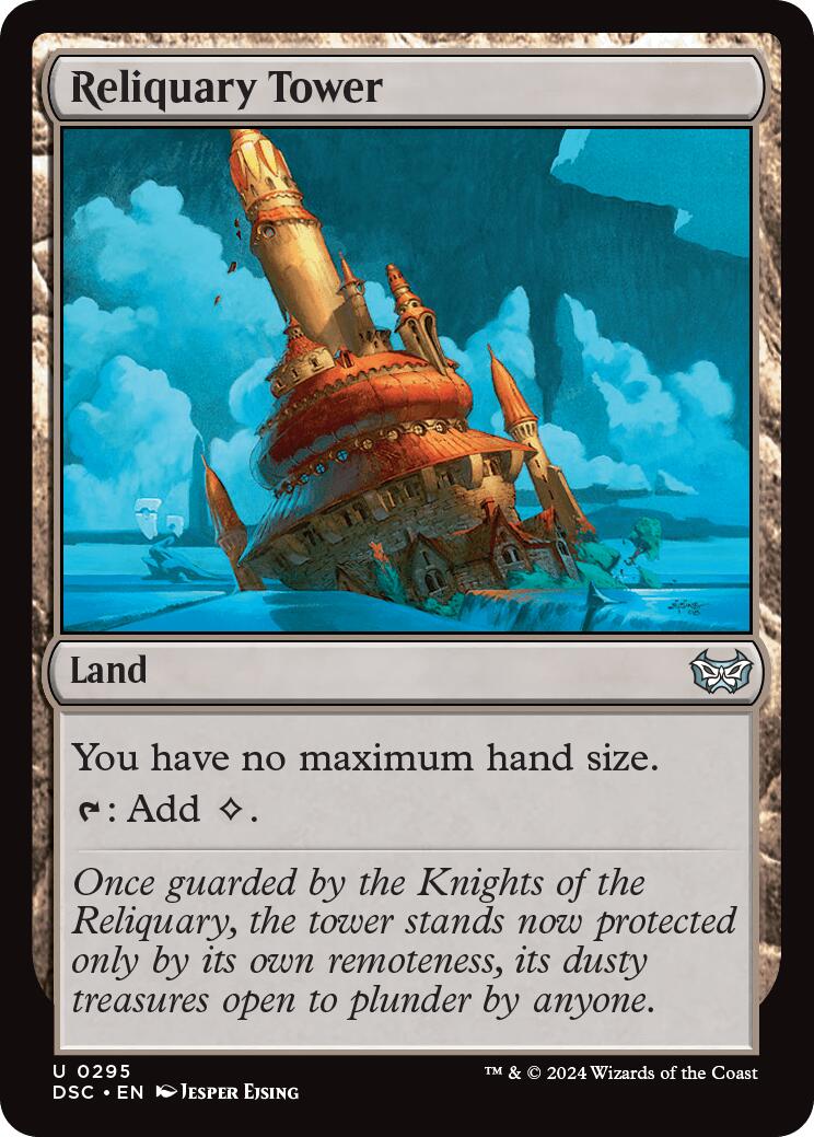 Reliquary Tower [Duskmourn: House of Horror Commander] - Magic: The Gathering - Card Brawlers | Quebec | Canada |