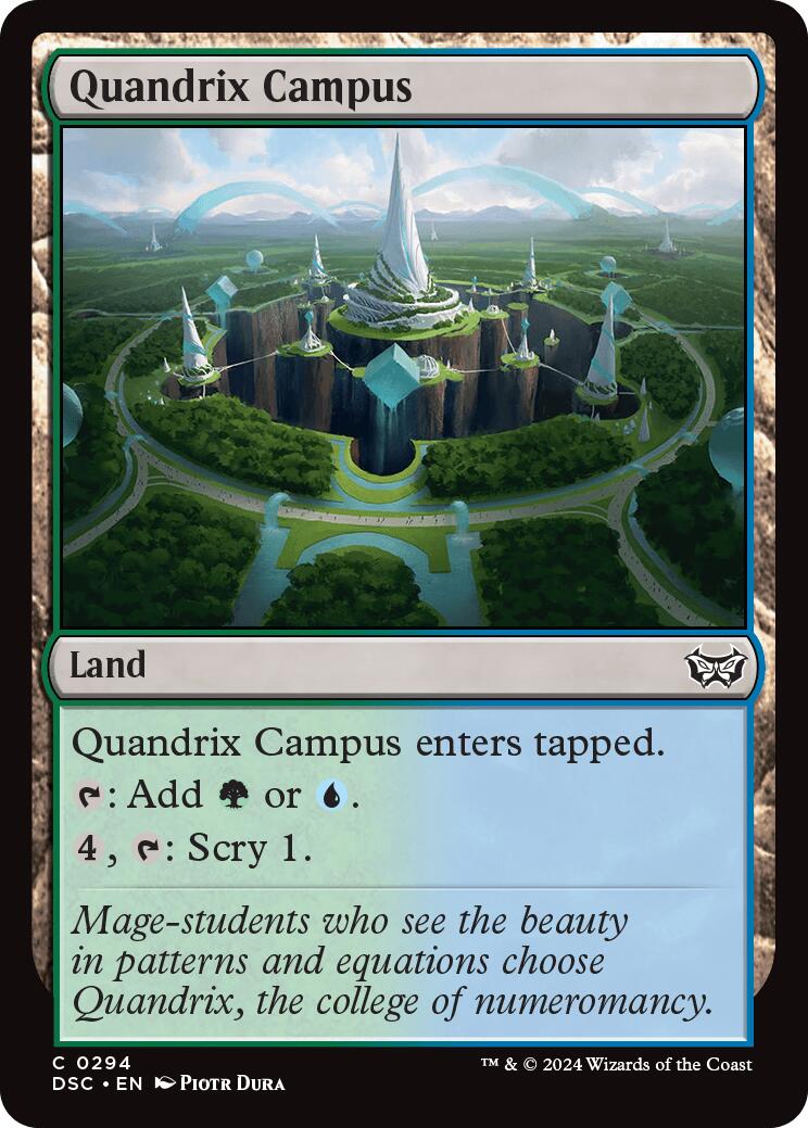 Quandrix Campus [Duskmourn: House of Horror Commander] - Magic: The Gathering - Card Brawlers | Quebec | Canada |