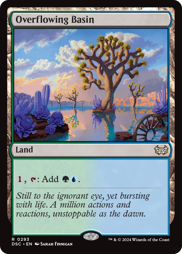 Overflowing Basin [Duskmourn: House of Horror Commander] - Magic: The Gathering - Card Brawlers | Quebec | Canada |