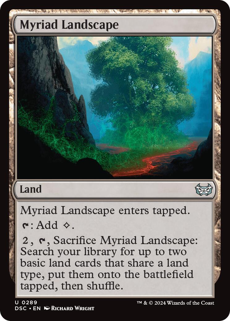 Myriad Landscape [Duskmourn: House of Horror Commander] - Magic: The Gathering - Card Brawlers | Quebec | Canada |