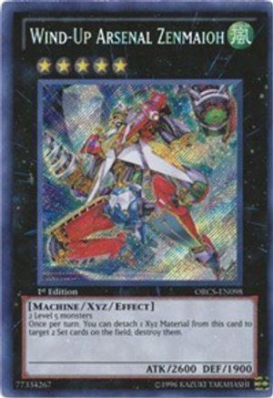 Wind-Up Arsenal Zenmaioh [ORCS-EN098] Secret Rare - Yu-Gi-Oh! - Card Brawlers | Quebec | Canada |