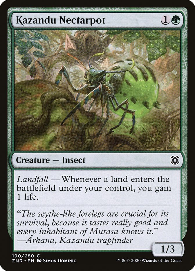 Kazandu Nectarpot [Zendikar Rising] - Magic: The Gathering - Card Brawlers | Quebec | Canada |