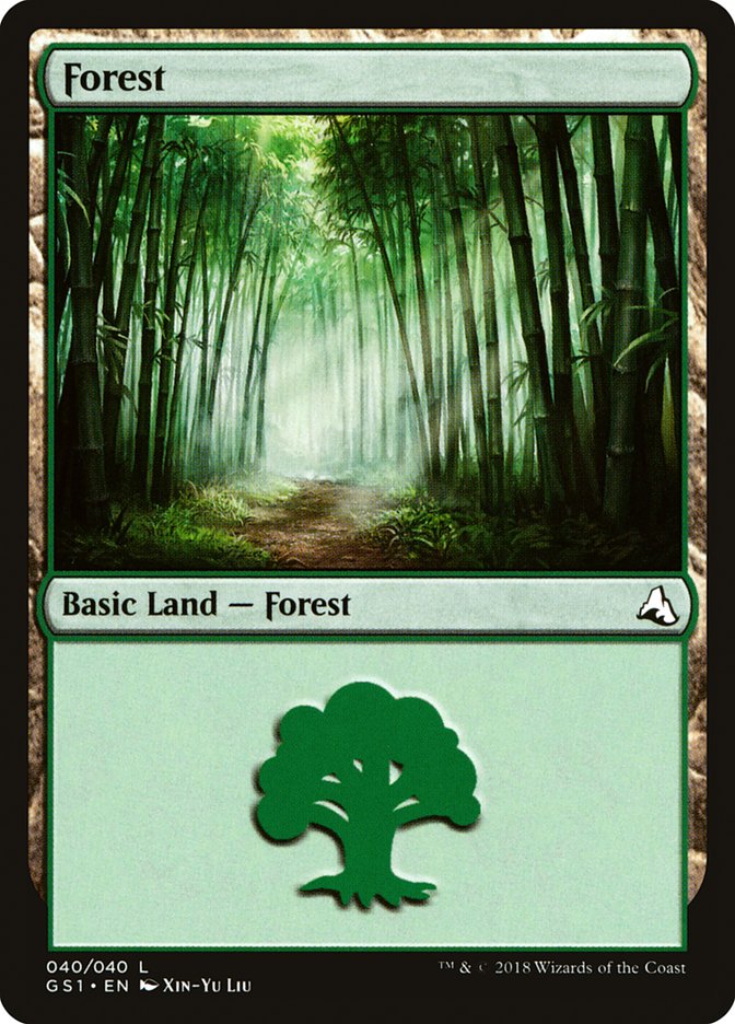 Forest (40) [Global Series Jiang Yanggu & Mu Yanling] - Magic: The Gathering - Card Brawlers | Quebec | Canada |