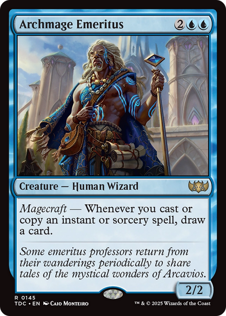 Archmage Emeritus [Tarkir: Dragonstorm Commander] - Magic: The Gathering - Card Brawlers | Quebec | Canada |