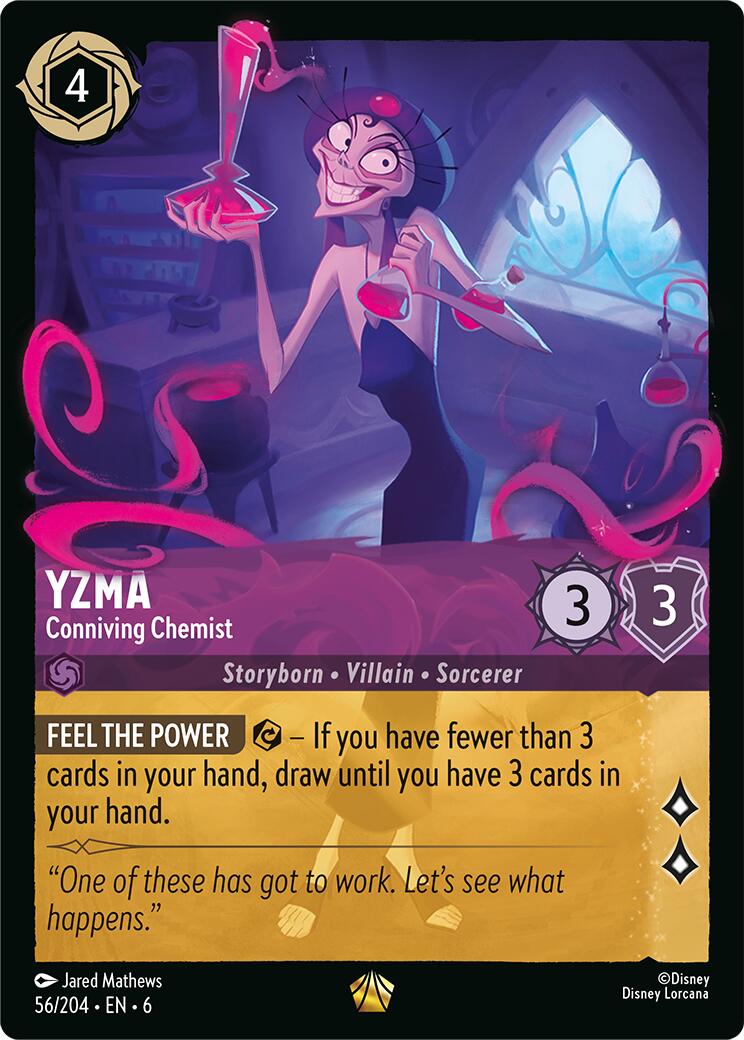 Yzma - Conniving Chemist (56/204) [Azurite Sea] - Disney - Card Brawlers | Quebec | Canada |