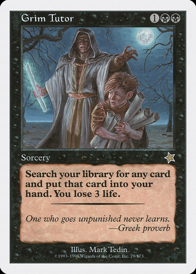 Grim Tutor [Starter 1999] - Magic: The Gathering - Card Brawlers | Quebec | Canada |