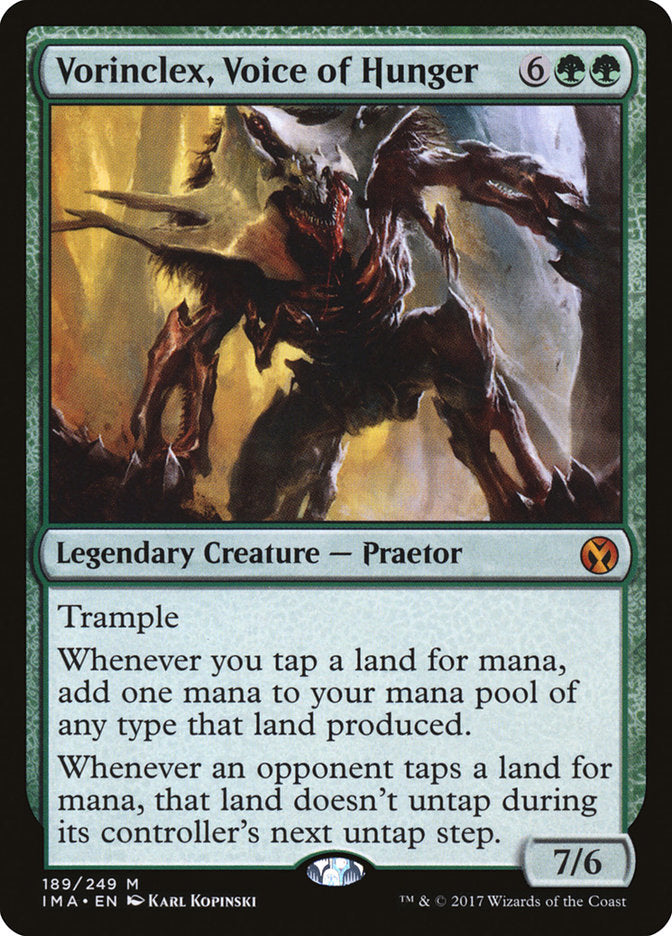 Vorinclex, Voice of Hunger [Iconic Masters] - Magic: The Gathering - Card Brawlers | Quebec | Canada |