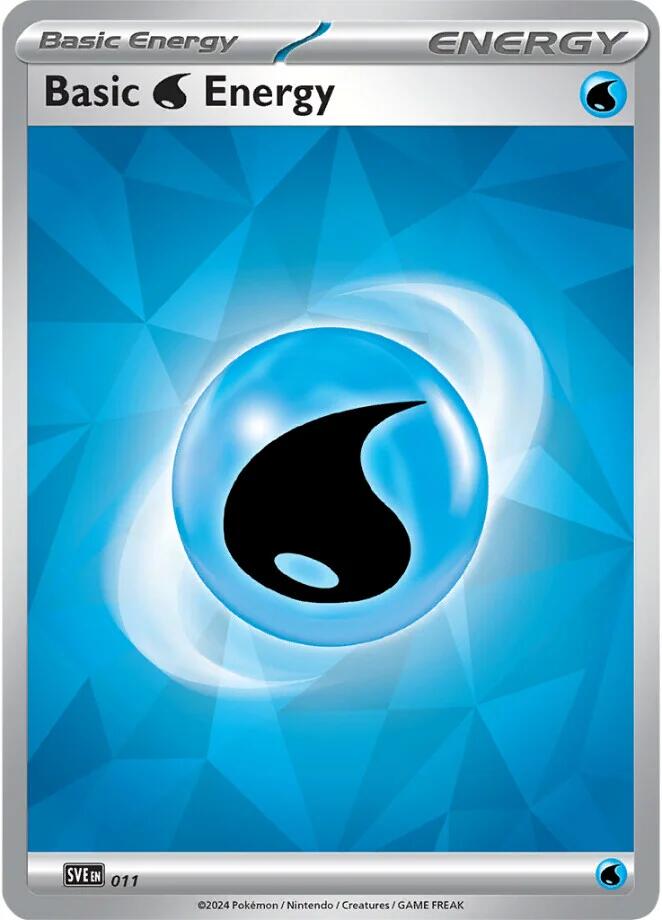 Basic Water Energy (011) [Scarlet & Violet: Stellar Crown] - Pokémon - Card Brawlers | Quebec | Canada |