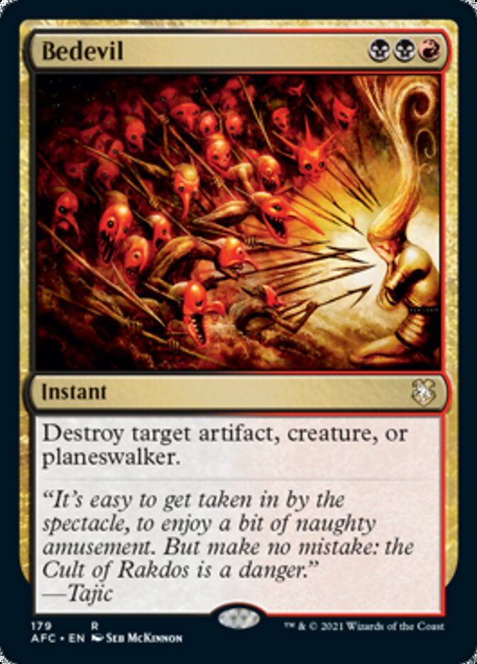 Bedevil [Dungeons & Dragons: Adventures in the Forgotten Realms Commander] - Magic: The Gathering - Card Brawlers | Quebec | Canada |