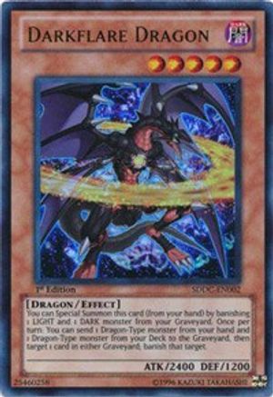 Darkflare Dragon [SDDC-EN002] Ultra Rare - Yu-Gi-Oh! - Card Brawlers | Quebec | Canada |