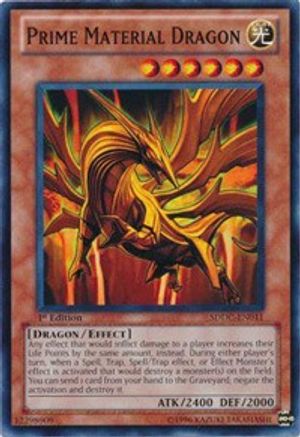 Prime Material Dragon [SDDC-EN011] Common - Yu-Gi-Oh! - Card Brawlers | Quebec | Canada |