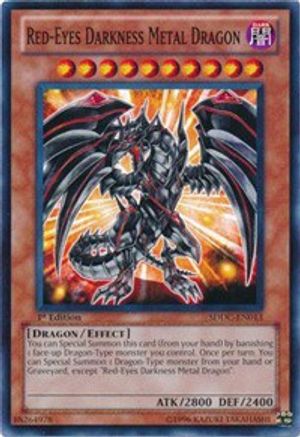 Red-Eyes Darkness Metal Dragon [SDDC-EN013] Common - Yu-Gi-Oh! - Card Brawlers | Quebec | Canada |