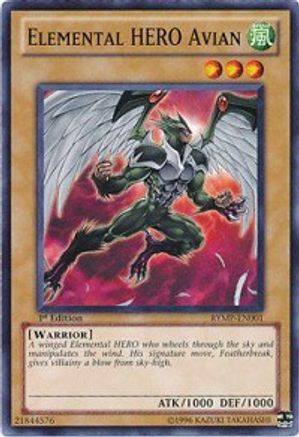 Elemental HERO Avian [RYMP-EN001] Common - Yu-Gi-Oh! - Card Brawlers | Quebec | Canada |