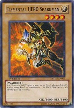 Elemental HERO Sparkman [RYMP-EN003] Common - Yu-Gi-Oh! - Card Brawlers | Quebec | Canada |