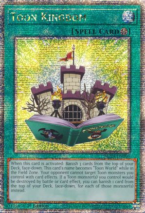 Toon Kingdom [MP24-EN006] Quarter Century Secret Rare - Yu-Gi-Oh! - Card Brawlers | Quebec | Canada |