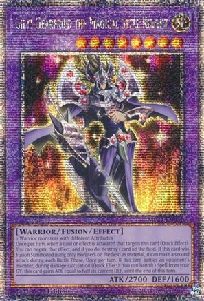 Gilti-Gearfried the Magical Steel Knight [MP24-EN016] Quarter Century Secret Rare