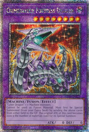 Chimeratech Fortress Dragon [MP24-EN022] Quarter Century Secret Rare - Yu-Gi-Oh! - Card Brawlers | Quebec | Canada |