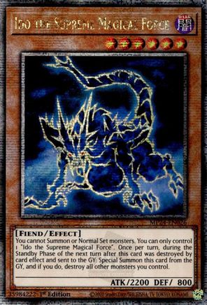 Ido the Supreme Magical Force [MP24-EN026] Quarter Century Secret Rare - Yu-Gi-Oh! - Card Brawlers | Quebec | Canada |