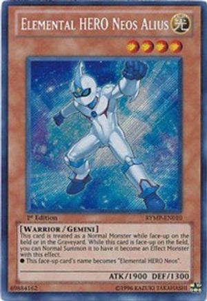 Elemental HERO Neos Alius [RYMP-EN010] Secret Rare - Yu-Gi-Oh! - Card Brawlers | Quebec | Canada |