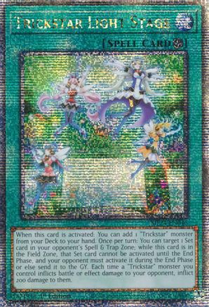 Trickstar Light Stage [MP24-EN046] Quarter Century Secret Rare - Yu-Gi-Oh! - Card Brawlers | Quebec | Canada |