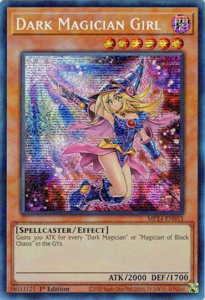 Dark Magician Girl (Alternate Art) [MP24-EN053] Prismatic Secret Rare - Yu-Gi-Oh! - Card Brawlers | Quebec | Canada |