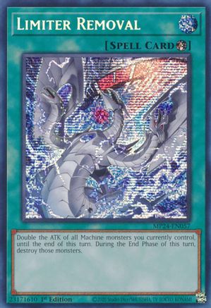 Limiter Removal (Alternate Art) [MP24-EN057]  Secret Rare Misprint - Yu-Gi-Oh! - Card Brawlers | Quebec | Canada |