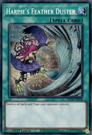 Harpie's Feather Duster (Alternate Art) [MP24-EN058] Prismatic Secret Rare - Yu-Gi-Oh! - Card Brawlers | Quebec | Canada |