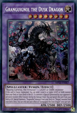 Granguignol the Dusk Dragon [MP24-EN067] Prismatic Secret Rare - Yu-Gi-Oh! - Card Brawlers | Quebec | Canada |