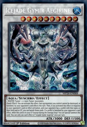 Icejade Gymir Aegirine [MP24-EN068]  Secret Rare Misprint - Yu-Gi-Oh! - Card Brawlers | Quebec | Canada |