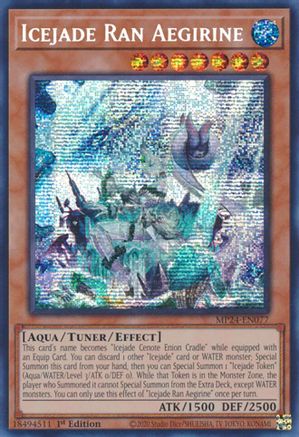 Icejade Ran Aegirine [MP24-EN077] Prismatic Secret Rare - Yu-Gi-Oh! - Card Brawlers | Quebec | Canada |