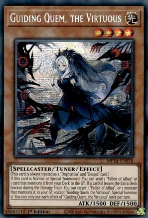 Guiding Quem, the Virtuous [MP24-EN078] Prismatic Secret Rare - Yu-Gi-Oh! - Card Brawlers | Quebec | Canada |