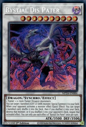 Bystial Dis Pater [MP24-EN084] Prismatic Secret Rare - Yu-Gi-Oh! - Card Brawlers | Quebec | Canada |