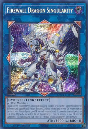 Firewall Dragon Singularity [MP24-EN087]  Secret Rare Misprint - Yu-Gi-Oh! - Card Brawlers | Quebec | Canada |