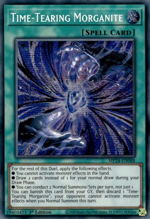 Time-Tearing Morganite [MP24-EN088] Prismatic Secret Rare - Yu-Gi-Oh! - Card Brawlers | Quebec | Canada |